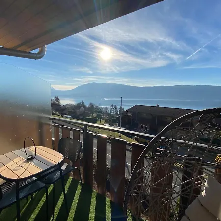 شقة La Lumiere Du Lac, Duplex Avec Vue Lac, Parking فيير دو لاك